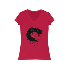 Load image into Gallery viewer, Drip, Drip, Drip - Women's Jersey Short Sleeve V-Neck Tee